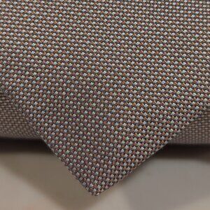 Silver Brown Banana Republic Tie